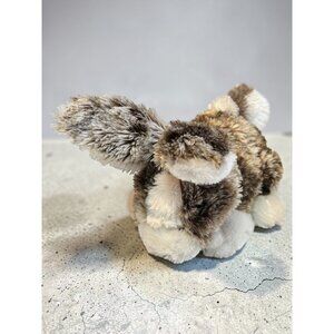 Dan Dee Collectors Choice Plush Bunny Rabbit Brown & White Soft Toy 12" Long